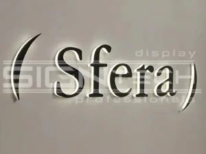 Anuncio Luminoso de Sfera por Signtech