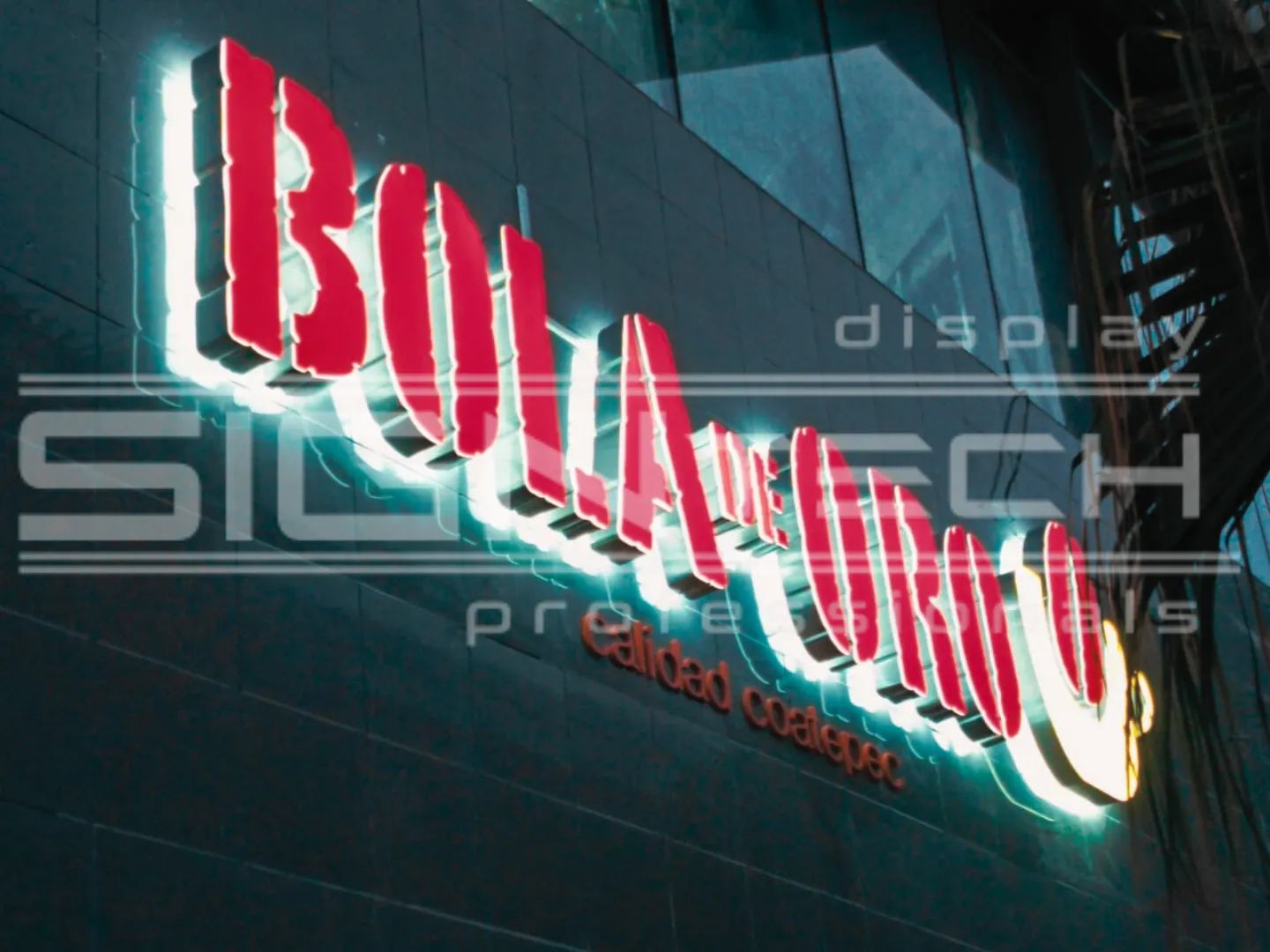 Signtech Proveedor de Bola de Oro